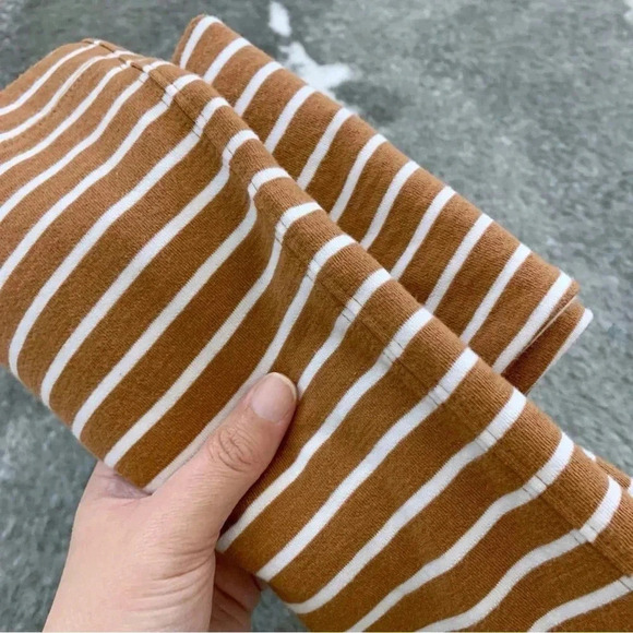 NWT Caslon Split Neck Striped Top - Picture 9 of 13